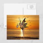 Pixie Lantern Briefkaart (Voorkant / Achterkant)