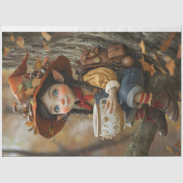 Pixie Oranje Pet Links FacingTissue Paper Tissuepapier