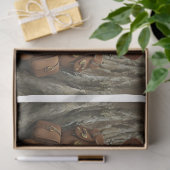 Pixie Oranje Pet Mirror Tissue Paper Tissuepapier (Geschenk)