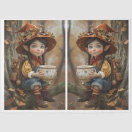 Pixie Oranje Pet Mirror Tissue Paper Tissuepapier