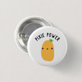 Pixie Power | Badge Ronde Button 3,2 Cm (Voorkant /achterkant)