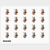 Pixie Ronde Sticker (Vel)