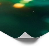 Pixie St Patrick's Day meisje kleurrijke zomer kun Poster (Hoek)