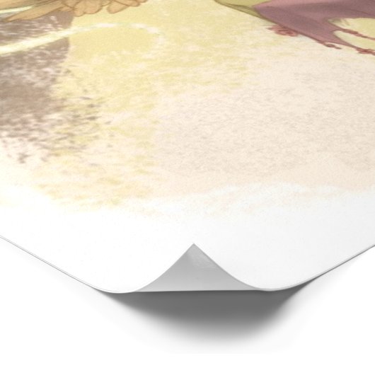 Pixie Tea Party Poster (Hoek)