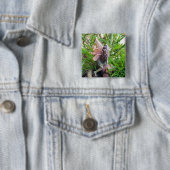 Pixie Vierkante Button 5,1 Cm (In situ)