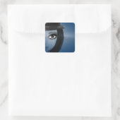 Pixie Vierkante Sticker (Tas)