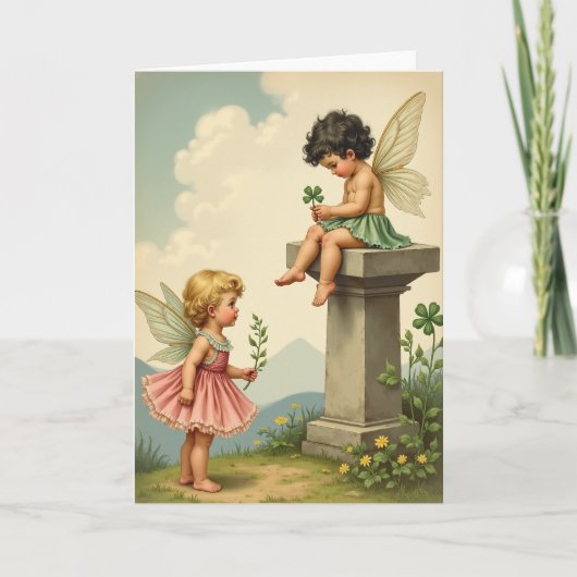 Pixie Vriendschaps Scene Kaart (Voorkant)