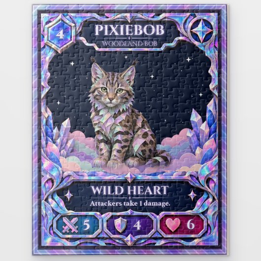 Pixiebob Kat, Regenboog Folie Kunst Legpuzzel