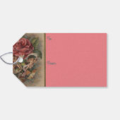 Pixies, Angels, Vlinders & Bloemen Cadeau Label Cadeaulabel (Achterkant Horizontaal)