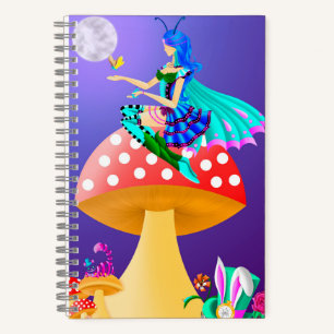 Pixies op Mushroom Wonderland Notitieboek