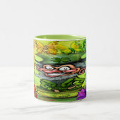 Pixies Rainbow Two-Tone Coffee Mok (Center)