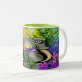 Pixies Rainbow Two-Tone Coffee Mok (Voorkant rechts)