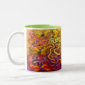 Pixies Rainbow Two-Tone Coffee Mok (Links)