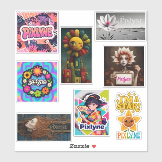 Pixlyne Sticker Pack #1 (Vel)