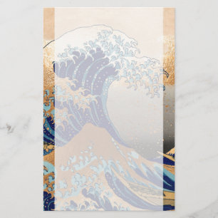PixPix, Great Wave, Hokusai, 飾 の 神 Dezines 北 Dezin Briefpapier