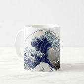 PixPix, Great Wave, Hokusai, 飾 の 神 Dezines 北 Dezin Koffiemok (Voorkant links)