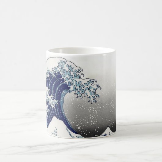 PixPix, Great Wave, Hokusai, 飾 の 神 Dezines 北 Dezin Koffiemok (Center)