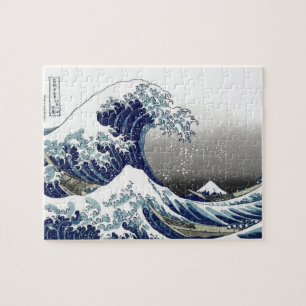 PixPix, Great Wave, Hokusai, 飾 の 神 Dezines 北 Dezin Legpuzzel