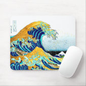 PixPix, Great Wave, Hokusai, 飾 の 神 Dezines 北 Dezin Muismat (Met muis)