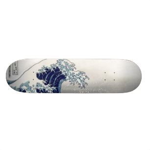 PixPix, Great Wave, Hokusai, 飾 の 神 Dezines 北 Dezin Persoonlijk Skateboard