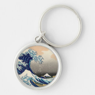 PixPix, Great Wave, Hokusai, 飾 の 神 Dezines 北 Dezin Sleutelhanger