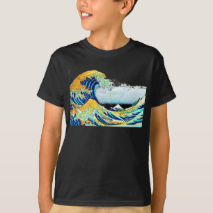 PixPix, Great Wave, Hokusai, 飾 の 神 Dezines 北 Dezin T-shirt
