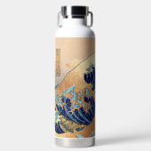 PixPix, Great Wave, Hokusai, 飾 の 神 Dezines 北 Dezin Waterfles (Voorkant)