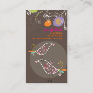 PixZines-kleuter-vogels/dij-kleur-♥-♥ Visitekaartje