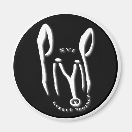 Piyip's Verjaardagsmagneet Magneet (Voorkant)