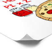 PIZA en wiskunde Poster (Hoek)