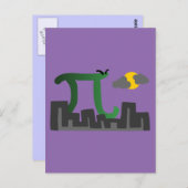 Pizilla Briefkaart (Voorkant / Achterkant)