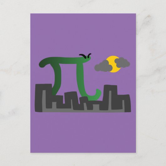 Pizilla Briefkaart (Voorkant)