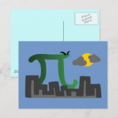 Pizilla Briefkaart (Voorkant / Achterkant)