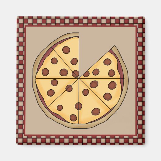 pizza 1 magneet (Voorkant)