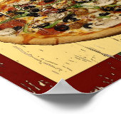 Pizza 1 poster (Hoek)