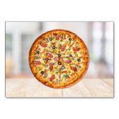 Pizza ABA Tact Labelling Flashcard | KAART AFBEELD (Voorkant)