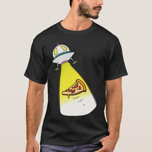 Pizza Abductie T-shirt (Voorkant)