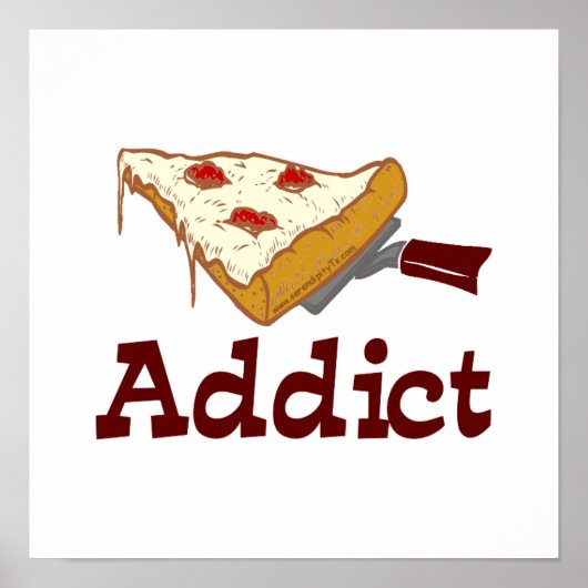 Pizza Addict Poster (Voorkant)