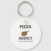 Pizza Addict Sleutelhanger (Voorkant)