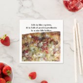PIzza afbeelding casual servet (Insitu)