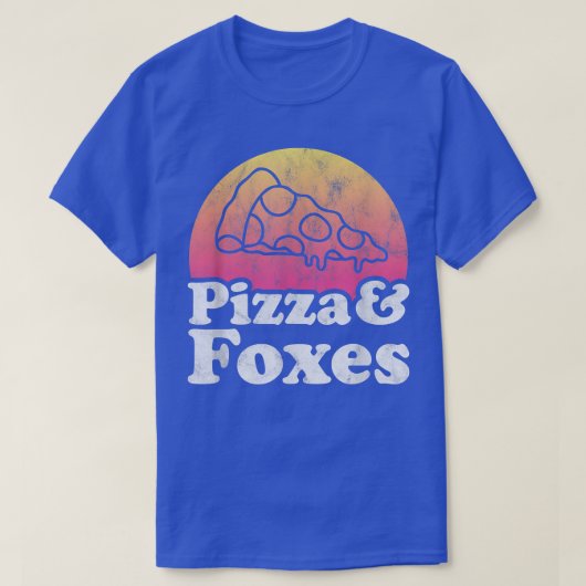 Pizza And Foxes Or Fox 13832927 T-shirt (Design voorkant)