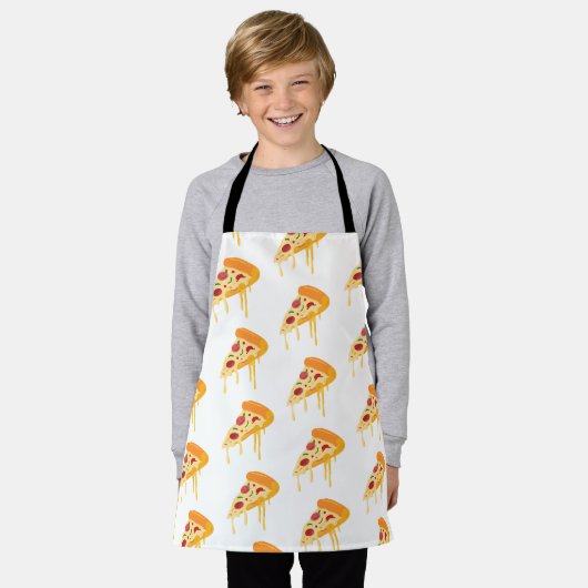 Pizza Apron Schort (Gedragen)