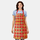 Pizza Apron Schort (Gedragen)