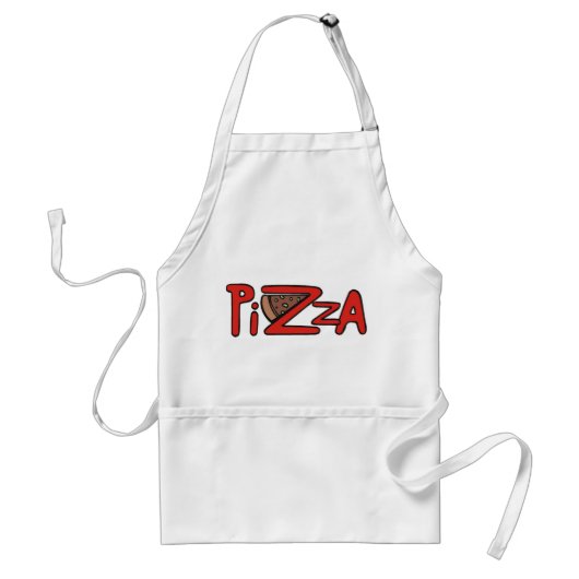 Pizza Apron Standaard Schort (Voorkant)