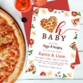Pizza Baby shower uitnodiging | Oh Baby Theme