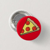 Pizza Badge Pin Button (Voorkant /achterkant)