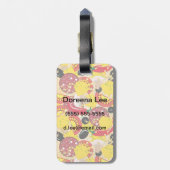 Pizza Bagagelabel (Achterkant verticaal)