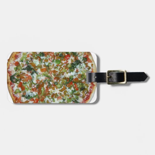 pizza bagagelabel (Voorkant horizontaal)