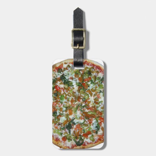 pizza bagagelabel (Voorkant verticaal)