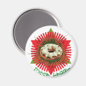 Pizza Bagel: Joods Italiaans Magneet (Voorkant / Achterkant)